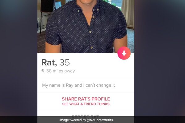 Man Mistakenly Puts His Name As "Rat" On Tinder, Sparks Meme Fest