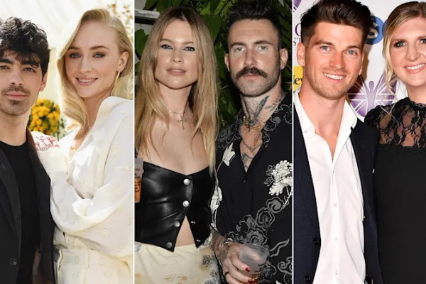 10 celebrity couples who met online: Adam Levine, Rebecca Adlington & more