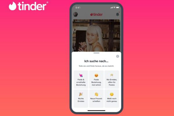 Tinder: Dating-App führt "Relationship Goals" für Singles ein