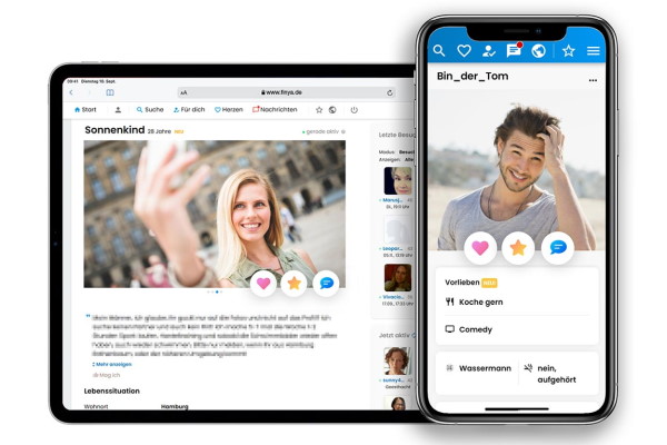Finya im Test (2024): Hier flirtet ihr wirklich ohne zusätzliche Kosten